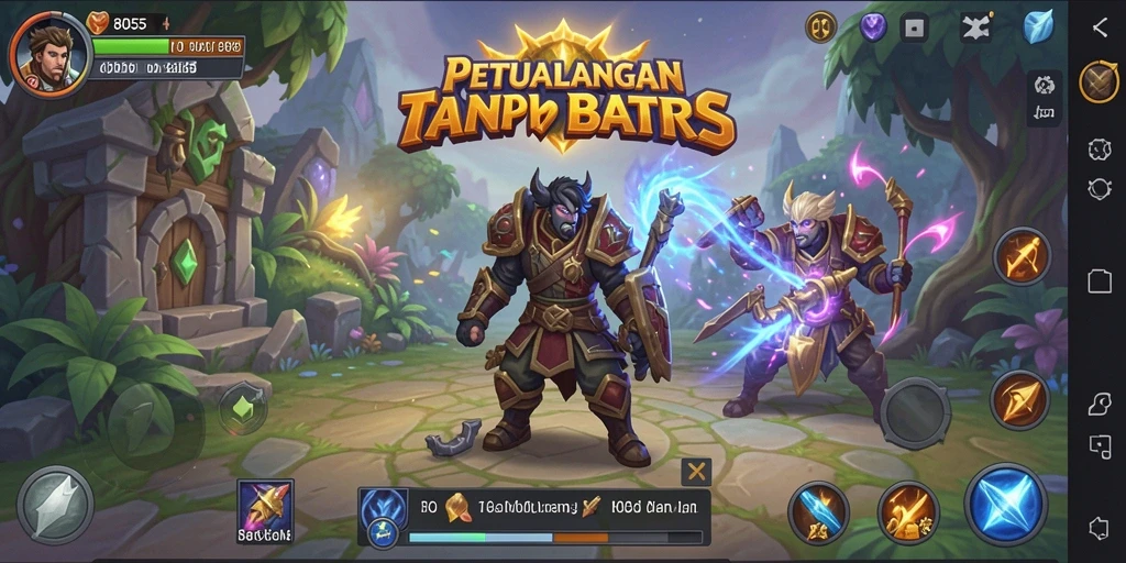 Gameplay seru dalam dunia ARPG yang menakjubkan.