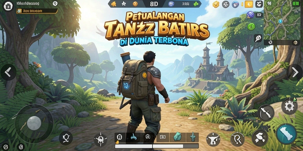 Gameplay seru di dunia terbuka 8ID yang menggugah semangat eksplorasi.