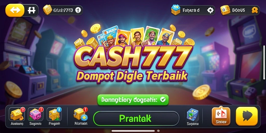 Tampilan gameplay CASH777 yang menarik dan sederhana.