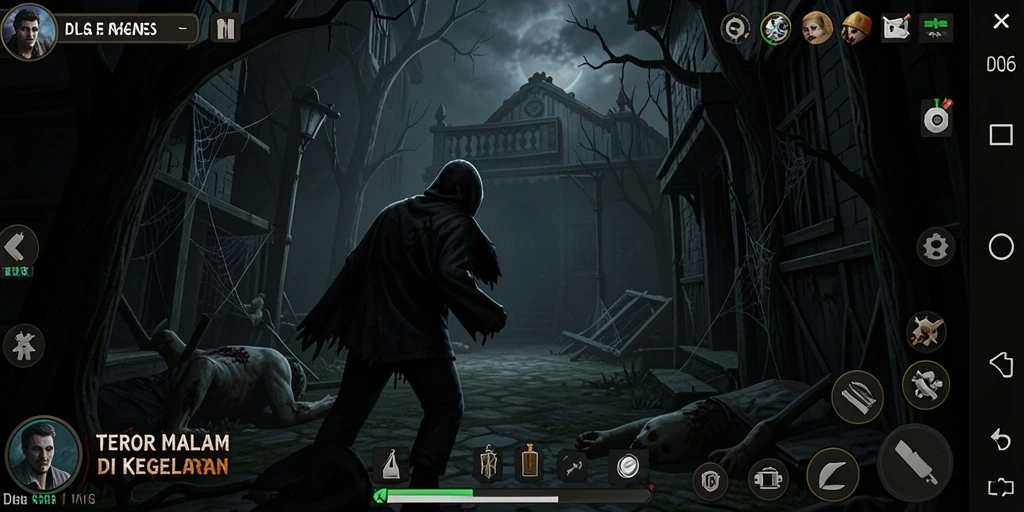 Gameplay menegangkan dan mencekam dalam D06.