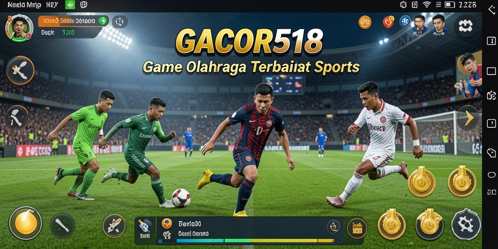 Tampilan gameplay GACOR518 yang menegangkan dan menantang di lapangan.