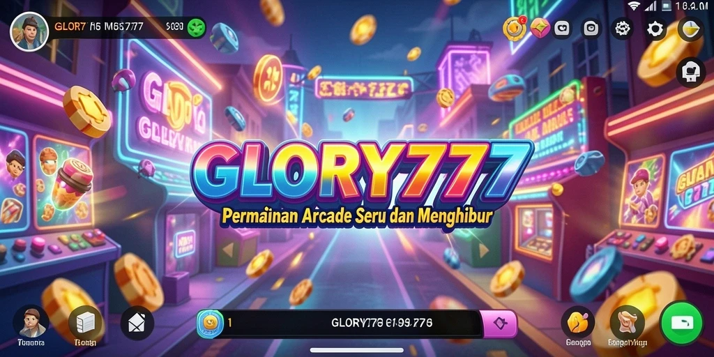 Tampilan gameplay seru GLORY777 dengan grafis yang menawan.