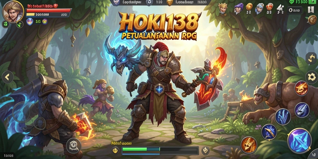 Tampilan gameplay HOKI138 yang memukau dan seru.