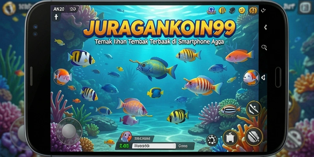 Tampilan menarik saat memenangkan permainan Tembak Ikan di JURAGANKOIN99.