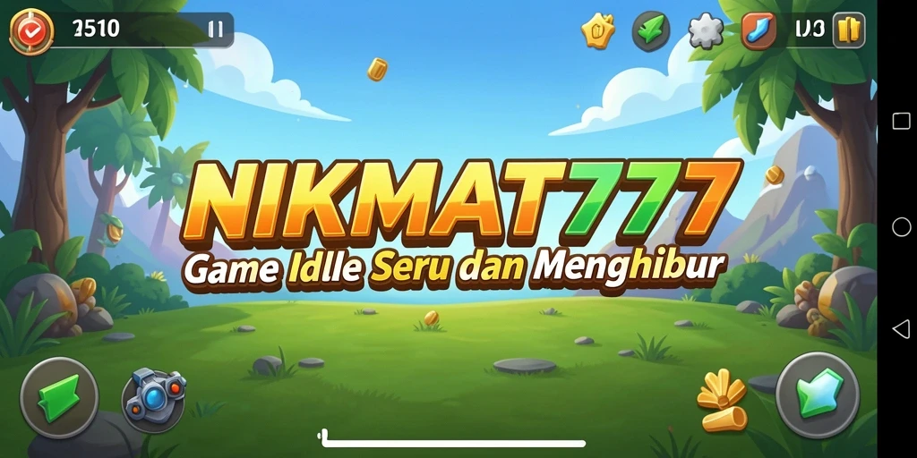 Tampilan menarik dari gameplay NIKMAT777 yang menampilkan aksi Idle.