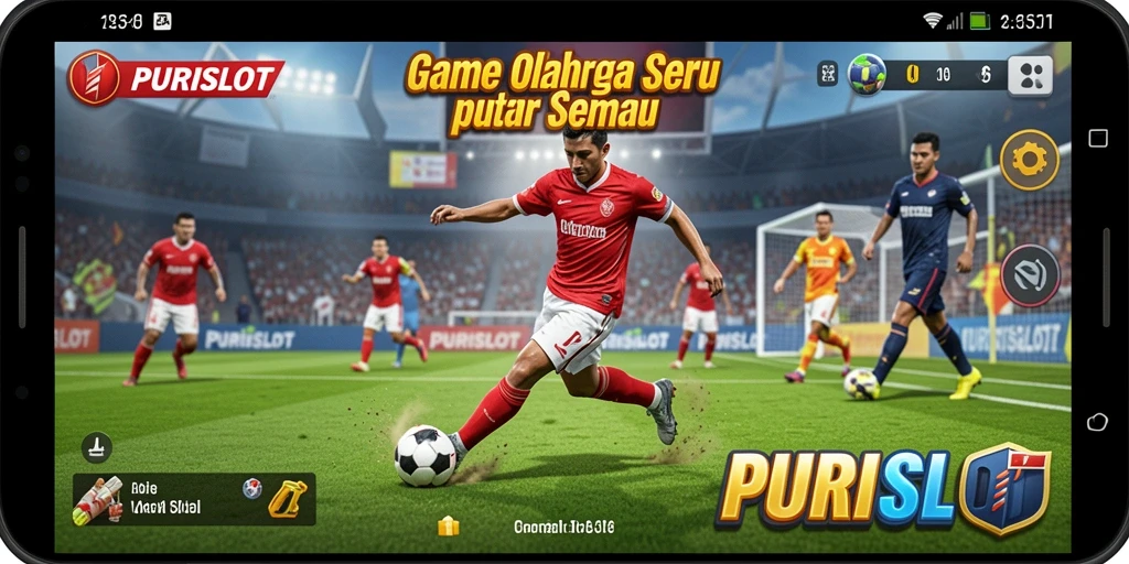 Tampilan gameplay PURISLOT yang seru dan interaktif.