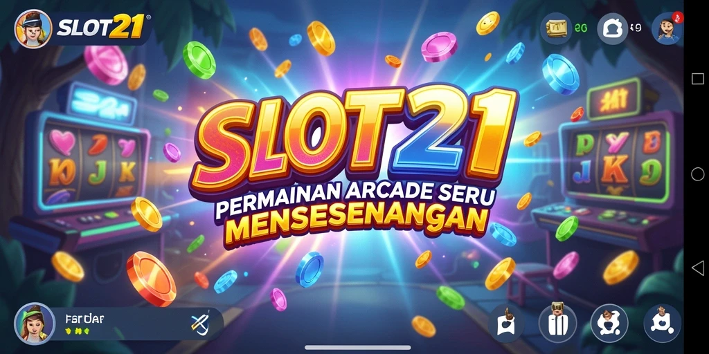 Tampilan gameplay SLOT21 yang mengasyikkan dan penuh warna.