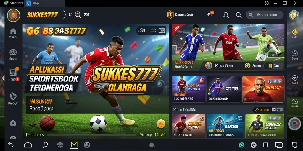 Tampilan menarik dari gameplay Sportsbook SUKSES777.