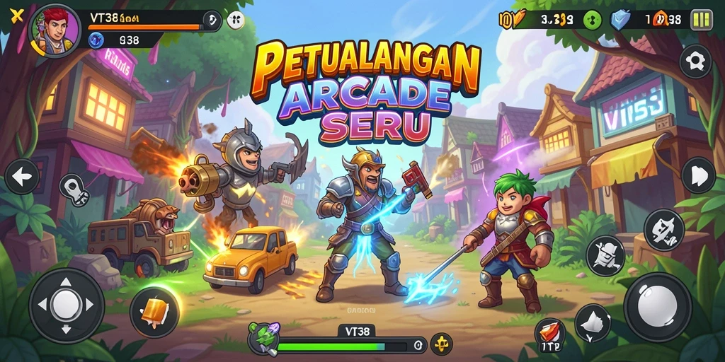 Gameplay seru VT38 dengan grafis yang menawan dan tantangan menarik.